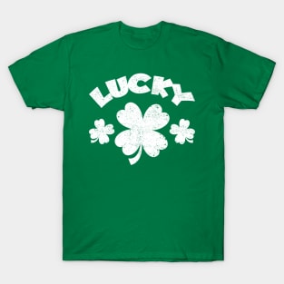 Funny T-Shirt Lacky Happy St Patrick's Day T-Shirt